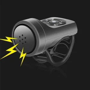 Sonnette Électrique Vélo & Moto – Klaxon Puissant avec Alarme Antivol, Rechargeable USB, Installation – Image 7
