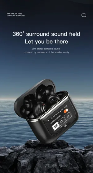 Écouteurs Sans Fil JBL Tour Pro 2 – Réduction de Bruit Active, Son JBL Pro, Étui de Charge Intelligent, Bluetooth TWS