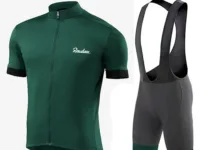 Ensemble de cyclisme Raudax 2025 pour homme. Maillot respirant, séchage rapide, coussin gel 19D. Idéal route & VTT. Confort et performance assurés.
