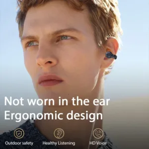 Écouteurs Bluetooth 5.3 BOSEBYE M47 – Conduction Osseuse Sans Fil, HiFi Stéréo, Micro Intégré, Env. gratuit – Image 6