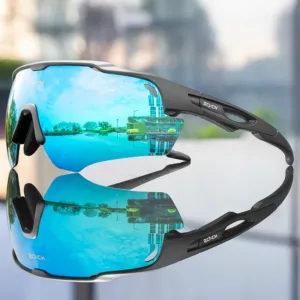 SCVCN – Lunettes de soleil photochromiques de cyclisme pour homme et femme – VTT, route, UV400, polarisées, sport plein air Liv. rapide – Image 8