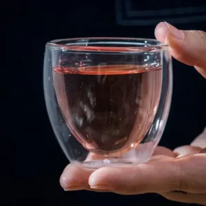 Tasse à Café en Verre Double Paroi 250ml – Résistante à la Chaleur, Écologique, Verre Borosilicate Transparent pour Café, Thé, Lait ou Whisky Env. gratuit dès 10€ – Image 4