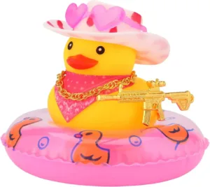 Canard en Caoutchouc Cowboy pour Tableau de Bord | Accessoire Voiture Amusant – AllbyZone Env. gratuit dès 10€ – Image 11