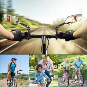 Rétroviseur de Vélo Réglable 360° avec Réflecteur – Miroir de Guidon Haute Définition pour Vélo, Trottinette Électrique et Cyclisme Urbain Env. gratuit dès 10€ – Image 6