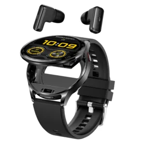 Montre Connectée avec Écouteurs TWS Intégrés – Écran 1.39" IPS, Bluetooth 5.0, Suivi Santé, IP67, 300mAh, Autonomie 25 jours. Liv. gratuit – Image 8