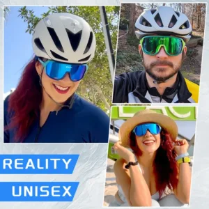 Lunettes de cyclisme SCVCN homme – Photochromiques UV400 – Vélo route & VTT – Verres anti-UV et protection intégrale Env. rapide – Image 2