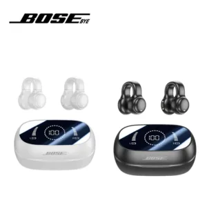 Découvrez les écouteurs BOSEBYE M47 à conduction osseuse Bluetooth 5.3. Son HiFi stéréo, micro intégré, légers et parfaits pour le sport, le jeu et le quotidien.
