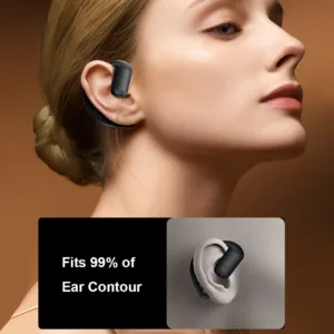 Écouteur Bluetooth Mains Libres avec Crochet d’Oreille – Son HiFi, Étanche, Batterie 25h – Pour iPhone, Samsung, Android Env. rapide – Image 5
