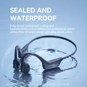 Sanag B21S Écouteurs Bluetooth 5.4 à Conduction Osseuse – Casque Sans Fil HiFi, Micro Réduction de Bruit, Sport et Outdoor Env. gratuit – Image 5