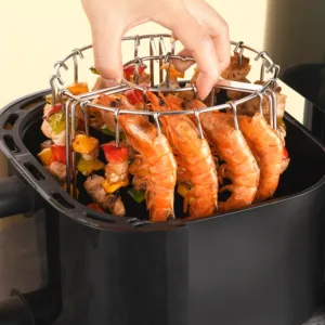 Friteuse à Air 12/24/48 brochettes, gril vertical en acier inoxydable Env. gratuit – Image 2