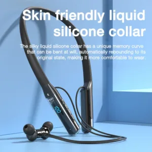 Écouteurs Bluetooth EARDECO BT125 – 80h Autonomie, Son Stéréo, Tour de Cou Étanche, Bluetooth 5.3, Micro Intégré Exp. gratuit – Image 5