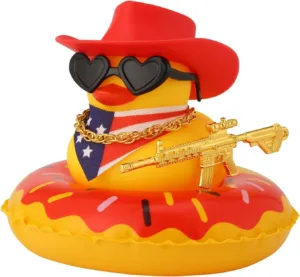 Canard en Caoutchouc Cowboy pour Tableau de Bord | Accessoire Voiture Amusant – AllbyZone Env. gratuit dès 10€ – Image 20