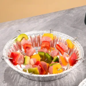 Friteuse à Air 12/24/48 brochettes, gril vertical en acier inoxydable Env. gratuit – Image 4