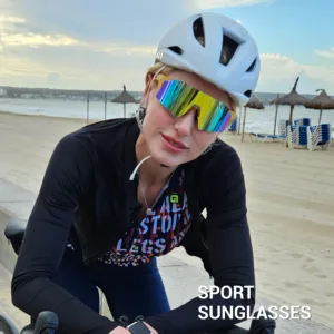 Lunettes de soleil photochromiques SCVCN – Cyclisme, VTT, rapide conduite, escalade – Sport outdoor homme/femme – Verres UV400 – Image 3