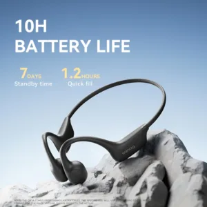 Sanag B21S Écouteurs Bluetooth 5.4 à Conduction Osseuse – Casque Sans Fil HiFi, Micro Réduction de Bruit, Sport et Outdoor Env. gratuit – Image 6