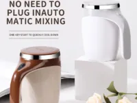 Découvrez la tasse magnétique auto-mélangeante G494 : en acier inoxydable, rechargeable, 400 ml, portable et idéale pour café, thé ou compléments. Parfaite à la maison, au bureau ou en voyage.
