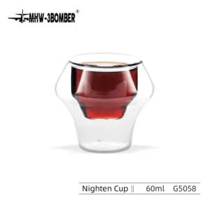 Tasses Expresso en Verre Double Paroi MHW-3BOMBER – Anti-brûlure, Design Suspendu, Réutilisable, 80/250ml Env. rapide – Image 8