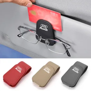 🕶️ Clip en cuir pour lunettes – Compatible Audi Quattro Sline (A3, A4, A6, Q5, Q7…) | Élégance & Sécurité – Image 5
