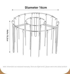 grill_diametre 16cm_huauteur 10.2cm_pour friteuse à air