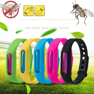 Bracelet anti-moustiques étanche en silicone – Répulsif naturel, réglable, adulte/enfant – Lot de 1 à 10 pièces, protection rapide & efficace en extérieur – Image 2