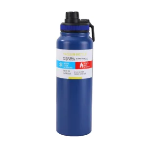 Bouteille isotherme portable en acier inoxydable 304 – Thermos sport 12/24h pour randonnée, escalade et plein air Liv. gratuit – Image 3
