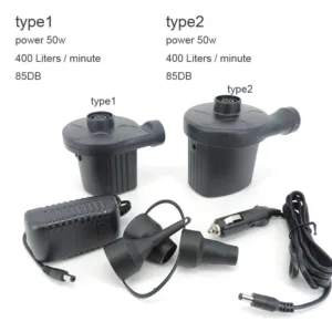 Pompe à Air Électrique Polyvalente 50W – Gonflage Rapide pour Piscines, Matelas, Bateaux & Jouets Gonflables – Image 4