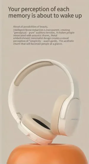 Bosebye P2961 Casque Bluetooth 5.3 Sans Fil – Pliable, Micro Intégré, Basses Puissantes, Idéal Gaming & HiFi Env. gratuit – Image 7