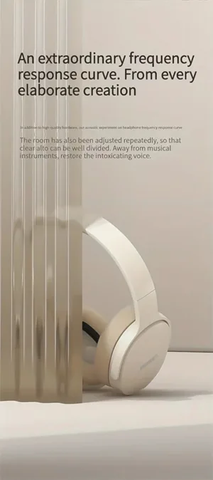 Bosebye P2961 Casque Bluetooth 5.3 Sans Fil – Pliable, Micro Intégré, Basses Puissantes, Idéal Gaming & HiFi Env. gratuit – Image 6