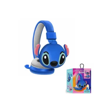 Casque Écouteurs Bluetooth Disney Stitch AH-806 – Sans fil pliable HIFI, micro intégré, stéréo enfant, cadeau original Env. gratuit – Image 3