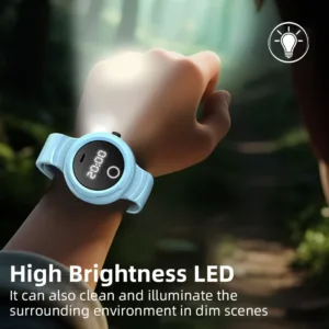 Montre anti-moustiques ultrasonique étanche, bracelet répulsif recharge rapide pour l'extérieur, tueur de nuisibles sans produit chimique – Image 3
