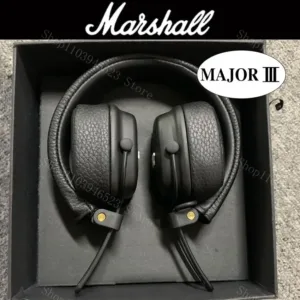 Marshall Major III Casque Sans Fil/Filaire Bluetooth – Son Puissant, Micro Intégré, Pliable & Léger Env. rapide – Image 5