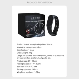 Xiaomi Bracelet Anti-Moustiques Physique Ultrasonique – Unisexe Sans Produit Chimique, Idéal Maison & Extérieur Liv. rapide – Image 3