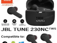 Découvrez les Écouteurs JBL Tune 230NC : écouteurs Bluetooth TWS avec ANC, son JBL Pure Bass, étanchéité IPX4 et micro intégré. Parfaits pour le sport et le quotidien.