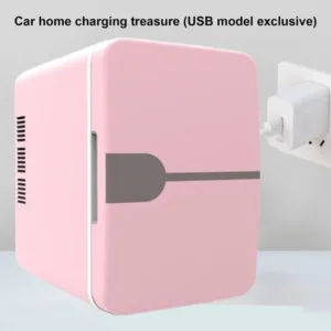 Mini Réfrigérateur Beauté 6L – Froid & Chaud 12V/220V pour Cosmétiques, Soins de la Peau, Maquillage, Voiture & Maison Liv. gratuit – Image 4
