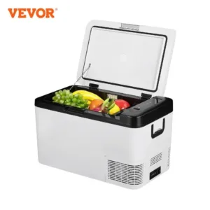 Réfrigérateur portable VEVOR 25L double zone – Refroidissement rapide -20°C, silencieux, contrôle App, parfait pour voiture, bateau, camping. Livraison rapide.