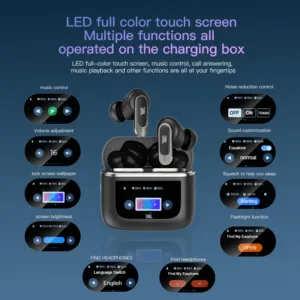 Écouteurs Sans Fil JBL Tour Pro 2 – Réduction de Bruit Active, Son JBL Pro, Étui de Charge Intelligent, Bluetooth TWS Env. gratuit – Image 4