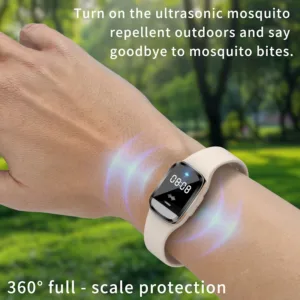 Xiaomi – Bracelet anti-moustiques à ultrasons, portable, 3 modes, intérieur/extérieur, répulsif rapide sans produit chimique – Image 5