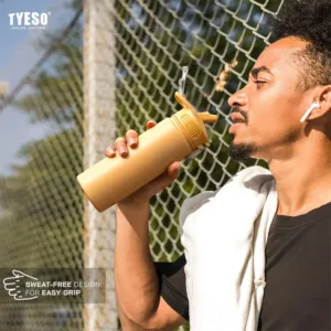 Bouteille Isotherme TYESO 600/750ml – Acier Inoxydable, Écologique et Portable Env. gratuit – Image 6