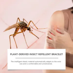 Bracelet anti-moustiques Xiaomi MIJIA – Répulsif naturel portable, étanche, jusqu’à 30 jours de protection Env. rapide – Image 3