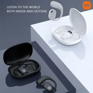 Écouteurs Bluetooth à Conduction Osseuse MIJIA – Sans Fil TWS HiFi, Réduction du Bruit, Étanches, Commande Tactile, Stéréo 9D Liv. rapide – Image 4