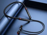 Écouteurs Bluetooth Lenovo HE05X étanches, tour de cou magnétique, son HiFi, micro intégré. Idéal sport, jeux, appels, musique. Léger et confortable