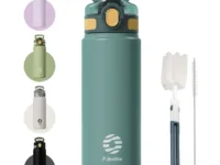 Emportez vos boissons chaudes ou froides partout avec la Bouteille isotherme FEIJIAN. Thermos inox 600/720ml avec paille, étanche, idéale sport & voiture.