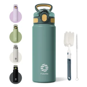 Emportez vos boissons chaudes ou froides partout avec la Bouteille isotherme FEIJIAN. Thermos inox 600/720ml avec paille, étanche, idéale sport & voiture.