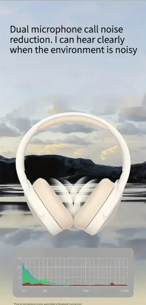 Bosebye P2961 Casque Bluetooth 5.3 Sans Fil – Pliable, Micro Intégré, Basses Puissantes, Idéal Gaming & HiFi Env. gratuit – Image 11