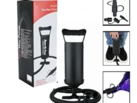 Gonflez vos piscines et accessoires en un rien de temps avec la pompe à air manuelle bidirectionnelle Shunmaii. Solide, efficace, et livrée avec 3 buses adaptables. Idéale pour l'été !