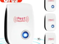 Protégez votre maison avec ce répulsif à ultrasons anti-moustiques, cafards et rongeurs. Efficace, silencieux et sans produit chimique. Lot de 2 à 8 pièces