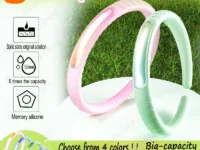Bracelet Xiaomi anti-moustiques naturel, étanche, sans produits chimiques. Jusqu'à 30 jours de protection. Idéal pour l'extérieur, enfants & adultes.