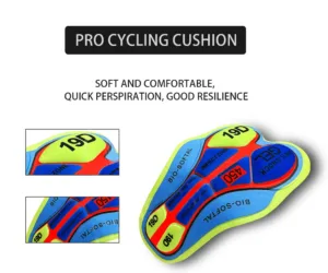 Maillot de cyclisme Raudax pour homme – Ensemble 2025 respirant, gel 19D – Vélo de route & VTT, séchage rapide – Image 22