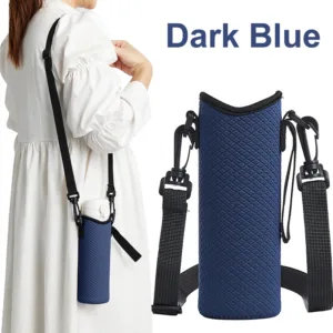 Porte-Bouteille Isolé avec Sangle Réglable – Compatible Owala 24oz – Antidérapant, Étanche et Exclusif – Image 3