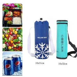 Sac Isotherme pour Bouteille – Étanche, Léger, Rétractable – Idéal Sport rapide & Voyage – Image 2